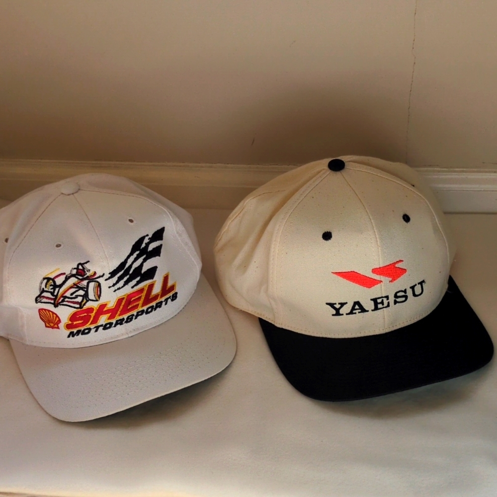 vtg '90s Shell Motorsports Snapback Bundle